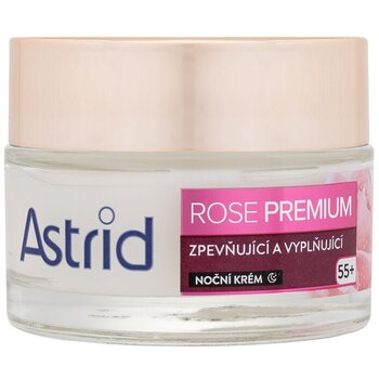 Rose Premium Night Cream ( 55+ ) - Spevňujúci a vyplňujúci nočný krém
